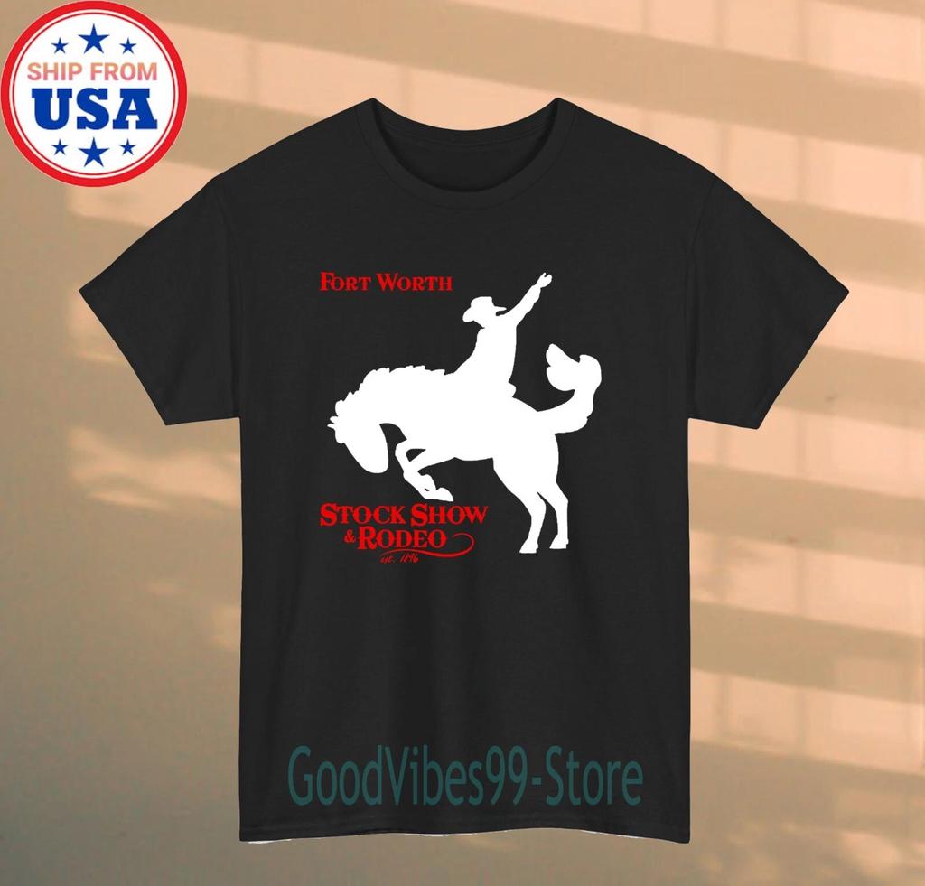 FORT WORTH STOCK & RODEO SHOWS Men's Black Size S-5XL