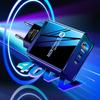 Dual USB & 2PD Type-C Mobile Charger with LED, EU/US Specs, 2.4A Travel Light Charging Head