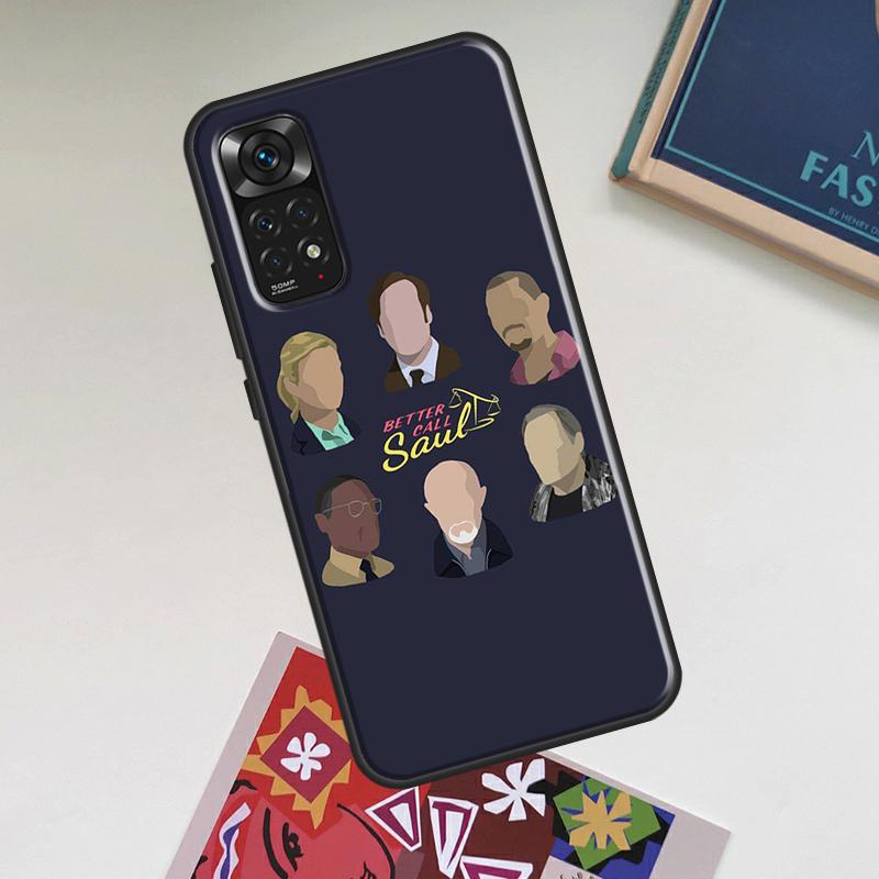 Better Call Saul Case For Xiaomi Redmi Note 13 14 Pro 10 11 12 15 Pro Plus Redmi 15 14C 13C 10C 12C 15C Cover
