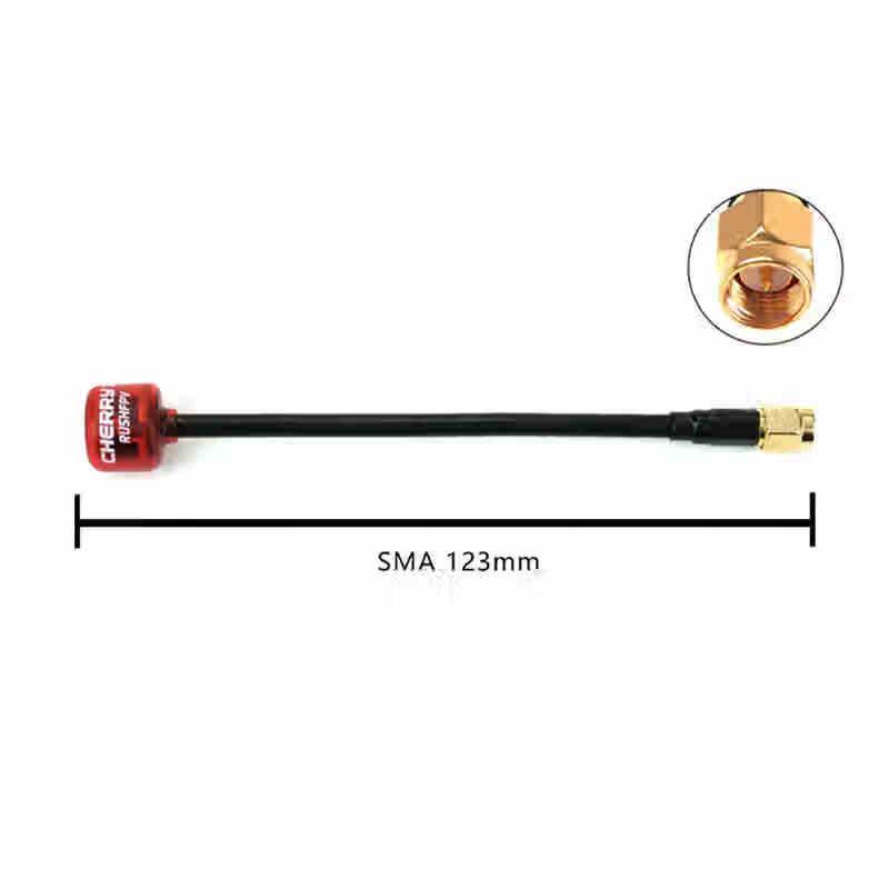 

RUSHFPV Cherry2 5.8GHz Circular Polarized FPV Antenna SMA Straight Standard 123mm