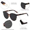 High Quality Brand New  Oversized Round Sunglasses for Women and Men  Amber