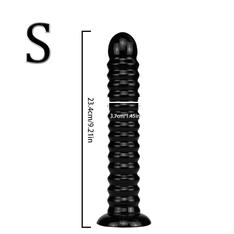 Plug Anal Largo Dildo Masajeador de Próstata Masturbador para Hombres Mujeres