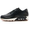Air Max 90 Premium Black Men Sneakers Black-Black-Sail 700155-001