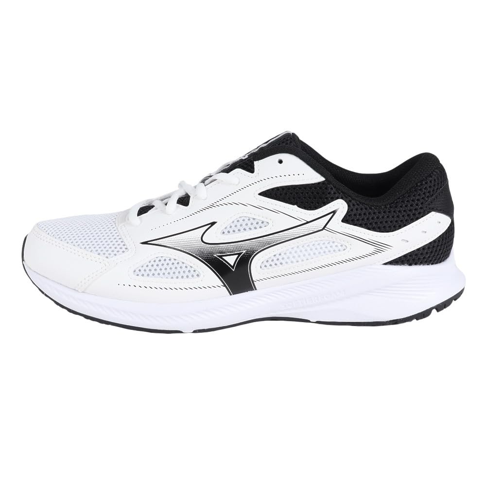 [Mizuno] Running Shoes Maximizer 26 Commuting to work or school Jogging Sneakers Sports Exercise White/Black 29.0 cm 3E