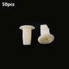 50 Pcs Nylon Nut  Screw Grommet Clip For Toyota For Mazda