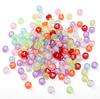 100Pcs Acrylic Letter Beads Round Loose Beads for DIY Bracelet Fashion Jewelry Making