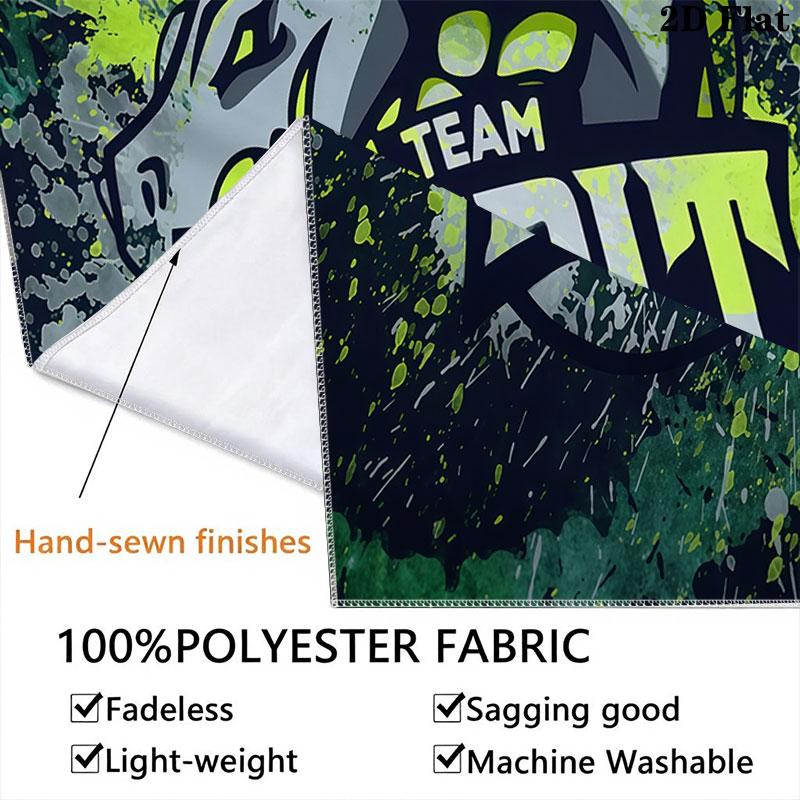 Team Spirit Wall Hanging Printed Fabric Blanket Decorative Tapestries for Bedroom Living Room Home Decor
