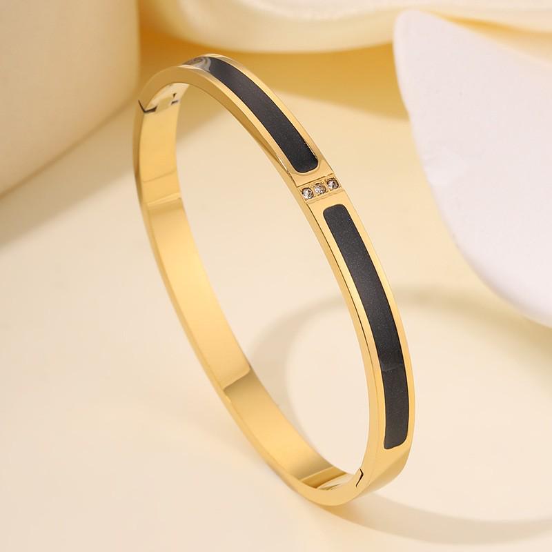 Europäisches & Amerikanisches Luxus Zirkon Stern Armband: Vielseitige, Elegante, Lichtechte Mode für Damen