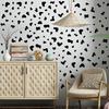 Removable Adhesive Cow Print Stickers Waterproof Cow Decals For Walls Bedroom Living Room Nursery