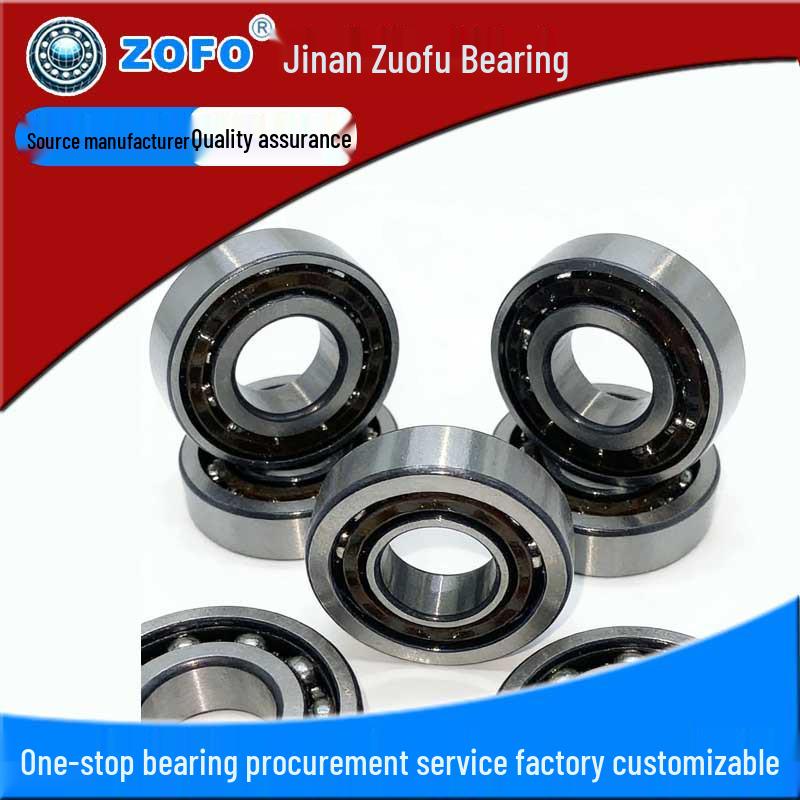 ZAFU High-Precision Angular Contact Ball Bearings for Machine Tools and Robotics (Customizable)