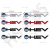 1 Pièce Métal 3D HEV Emblème Logo Style Voiture Coffre Arrière Lettres Badge Autocollants Pour Camry Granvia Sienna Avalon Corolla Highlander Hilux