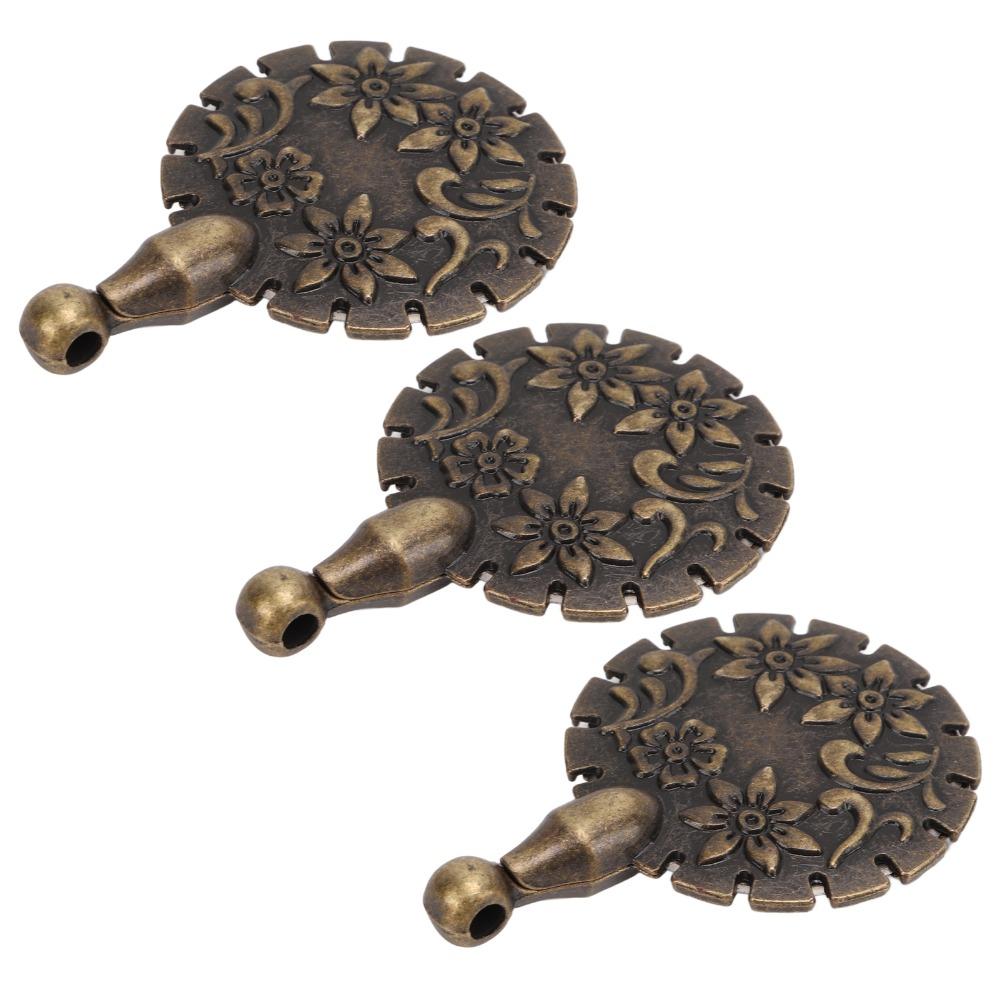3pcs Antique Copper Yarn Cutter Pendant Premium Metal Pendant Thread Cutter  Knitting
