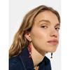 Spanish retro enamel fish pattern design pendant earrings new super fire temperament feminine earrings