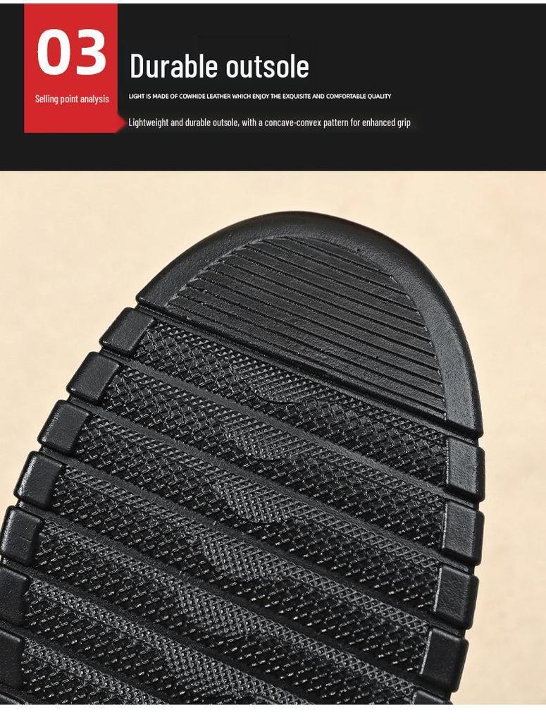 Men's Winter Plus Velvet Non-slip Slip-on Casual Boots for Middle-aged & Elderly