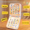 Early Education Foldable Screen Cartoon Phone Toy with 40 Keys: Multifunctional Baby Simulation and Learning Device