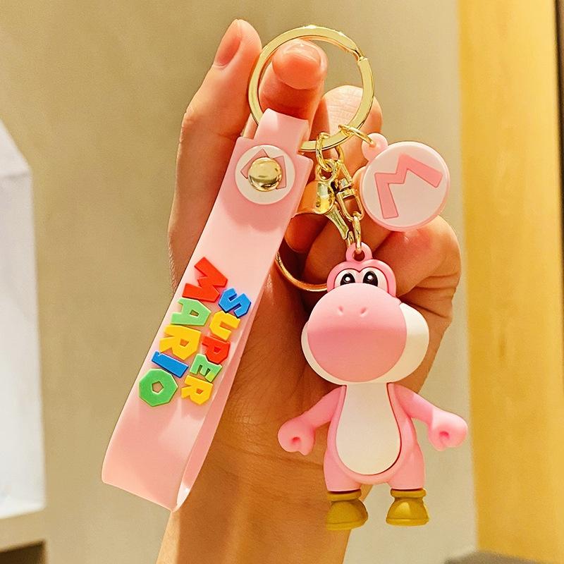 Cute Cartoon Bubble Dragon Keychain For Car Keys And Backpacks Wholesale Gift For Students And Couples