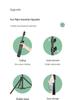 Doldurma Işığı ve Termometreli Bluetooth Tripod - Canlı Yayın ve Fotoğrafçılık İçin Yere Basan, Teleskopik Cep Telefonu Tutucu