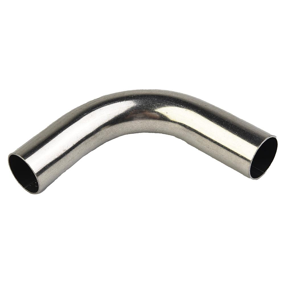 Albue 90° i rustfritt stål Tilbehør DIY Ekstra rør