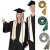 Sznur Graduationowy Nicią Poliestrową Sznur Honoru z Długimi Frędzlami na Imprezy Absolutoryjne Absolutorium Szkolne