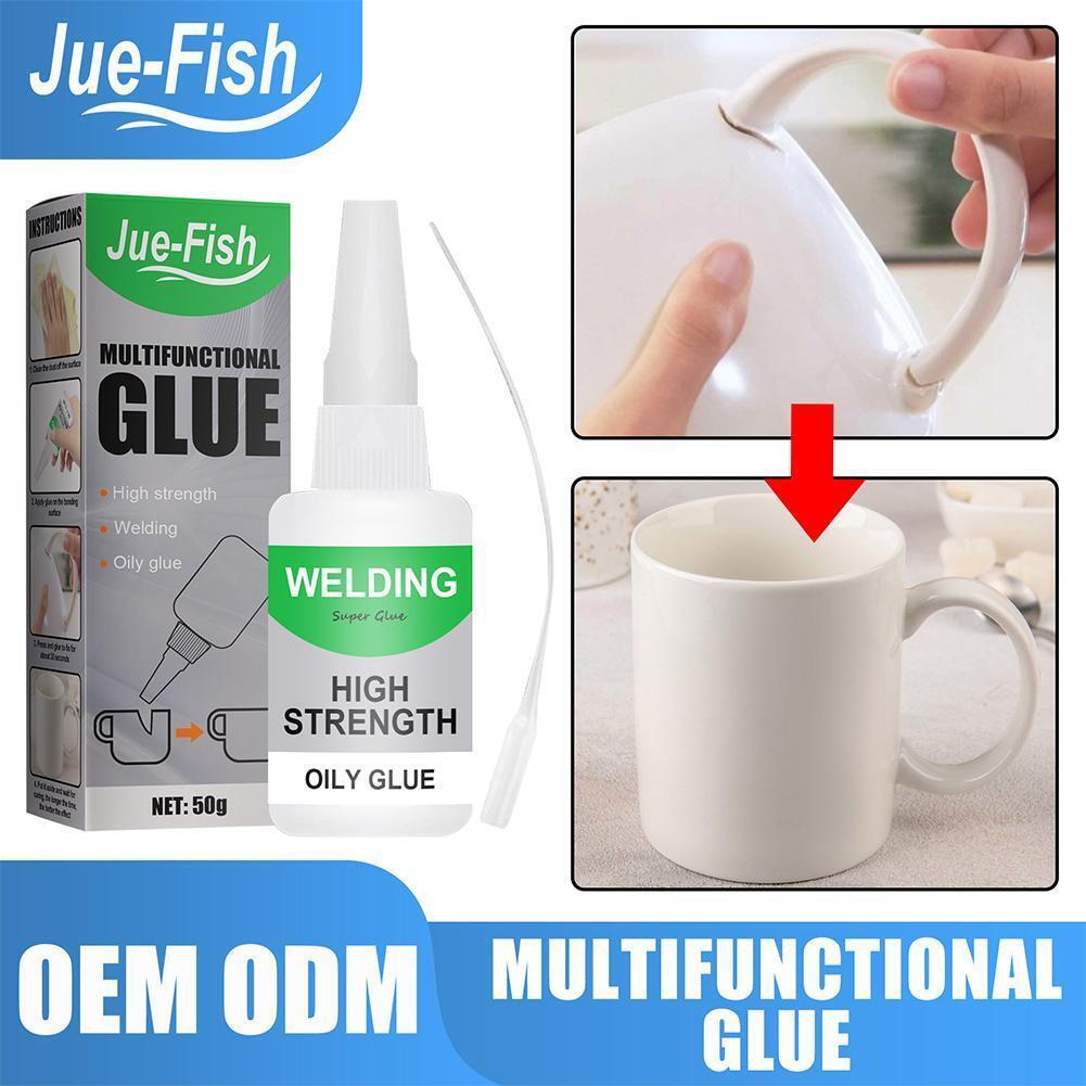 Pegamento multifuncional Jue Fish, pegamento aceitoso de alta resistencia para soldadura Jue-Fish