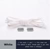 Elastic Shoelaces Round Metal Lock Shoe Laces Without Ties Convenient And Safe Lazy Shoes Lace For Sneakers Accessories
