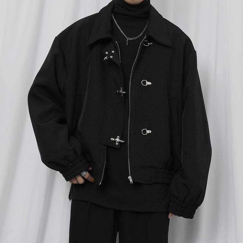 Jachetă Unisex cu Cataramă Retro Avion: Streetwear la modă pentru primăvară și toamnă