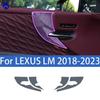 For LEXUS LM 2018- Car interior center console protective sticker interior decorative strip TPU protective sticker refit PPF