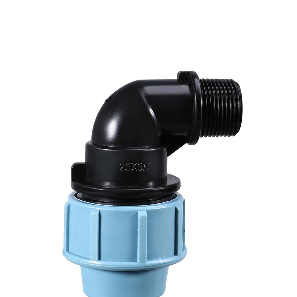 3/4 Inch Gooseneck IBC Tank Adaptor With Outlet Valve 3/4 Inch Gooseneck Coarse Thread 2 Way Brass Tap IBC Tank Fitting