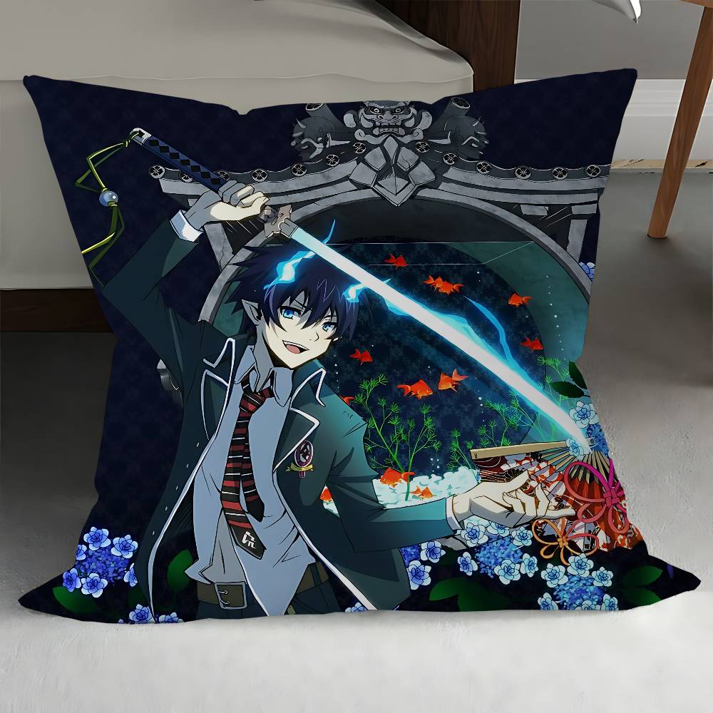 Anime Blue Exorcist Personalized Pillow Cover Kids Bedroom Wild Party Decor Pillowcase Kid Birthday Shower Gift