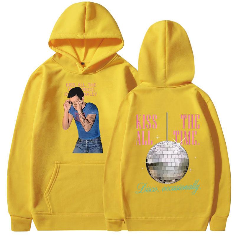 Kuss Immer Disco Gelegentlich 2026 Album Hoodies Herren Damen Übergroße Sweatshirts Mode Hip Hop Langarm Pullover