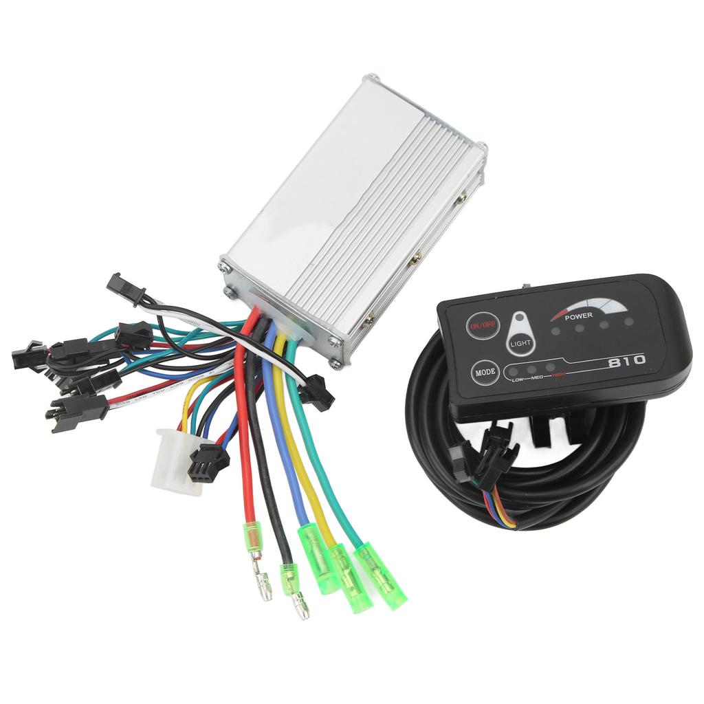 24V 250W 350W Brushless Motor Controller 810 LED Display Kit for Electric Scooter Electric Bike