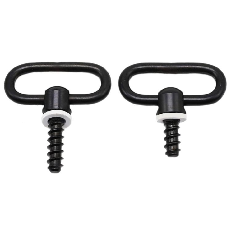 

2Pcs Tactically Strap Buckle Metal Flat Hoop Screw Strap Hoop Shoulder Buckle 1