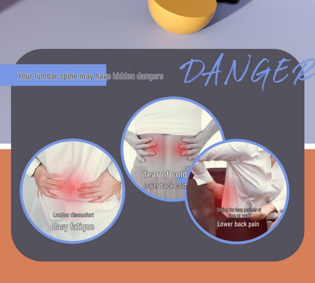 Advanced Lumbar & Neck Massager with Acupuncture Back Support