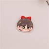 7pcs BTS Cute Cartoon Head Acrylic Brooch, Bangtan Boys Cartoon Pin Badge, Kpop ARMY Fans Backpack & Clothing Accessory