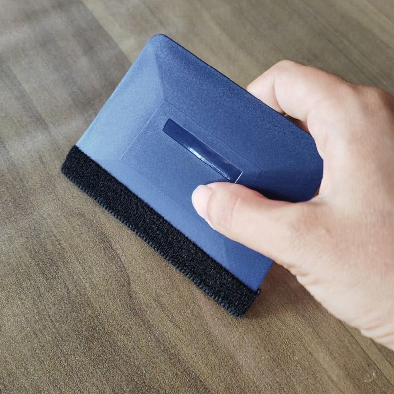 Trapezoid Card Squeegee Car Window Tint Vinyl Wrapping Squeegee Plastic Card Scraper with Different Hardness PPF Film Tools