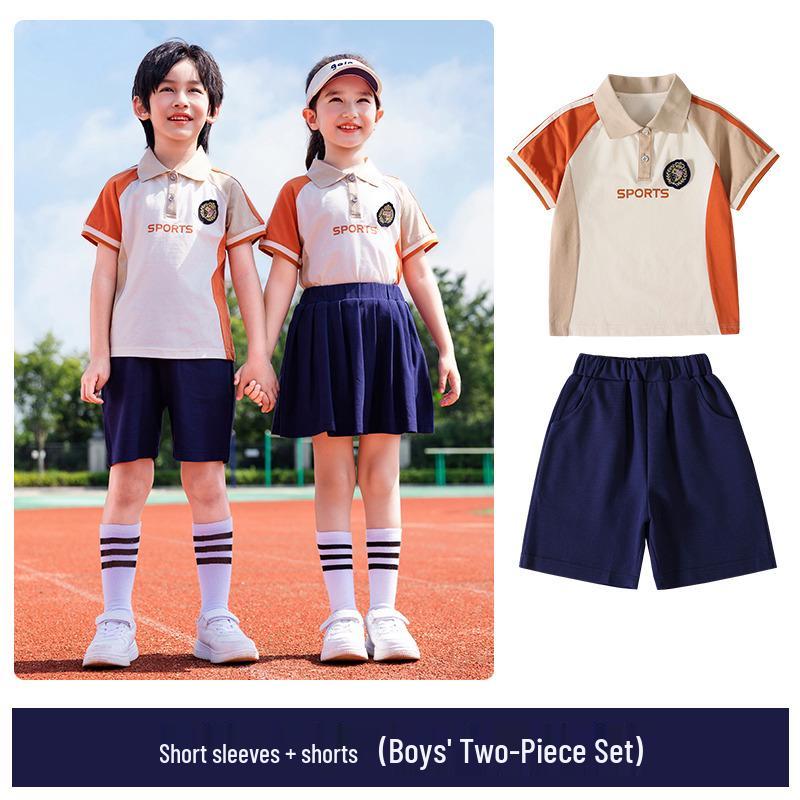 Młodzieżowy Zestaw Sportowy Wiosna & Jesień - 3-częściowy Mundurek dla Uczniów Szkoły Podstawowej, Gimnazjum i Przedszkola