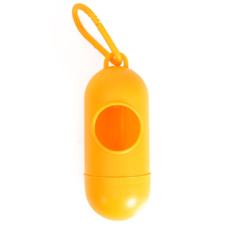 Dog Walking Portable Solid Color Poop Bags