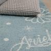 Marushin Rug, Medium, Disney Little Mermaid Ariel Magical Shell Character, Cute, Fluffy, Stylish, Non-Slip, 2225072700