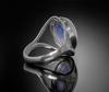 Natural Moonstone 925 Sterling Silver Gemstone Jewelry Statement Ring Gift for Women