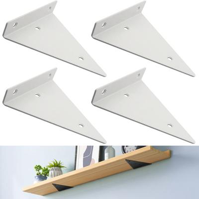 1 Set Versteckte Regal Halterung Starke Lager Robust Heavy Duty Dreieck Wand Montiert Halterung für Hause