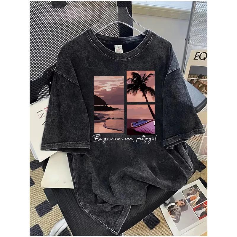 Y2k Clothing MGK Machine Gun Kelly Tour GraphicT-shirt Gothic Hip-hop Short-sleeved Retro Printed Cotton T-shirt Unisex T-shirts