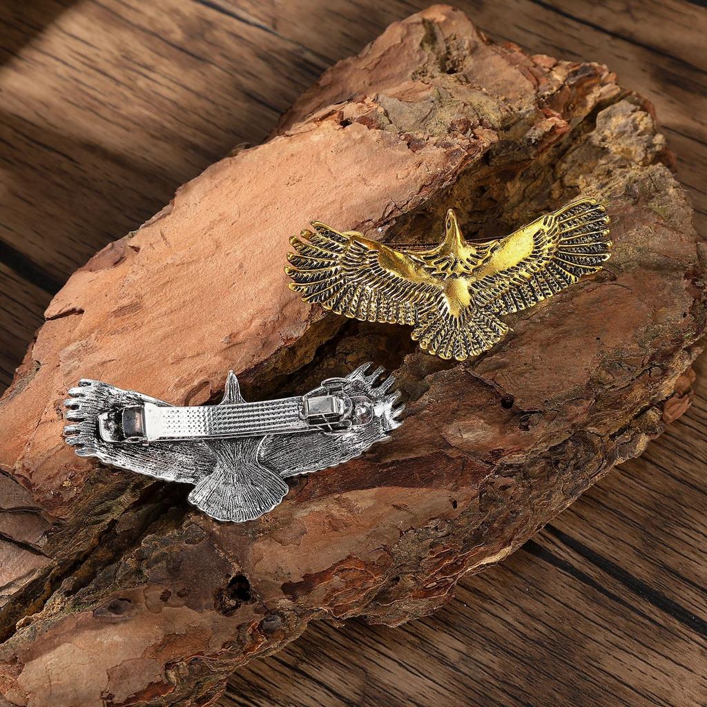 Viking Retro Eagle Hair Clip Spring Clip Fashionable Multifunctional Hair Accessory Women's Hair Clip Party Headpiece