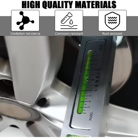 Adjustable Magnetic Gauge Tool, Camber Castor Strut Wheel Alignment Trument, Automotive Magnetic Castor Tire Gauge Tool For Most Cars Trucks RVs, Car