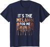 It's The Melanin For Me Melanated Black History Month Youth Unisex T-shirt