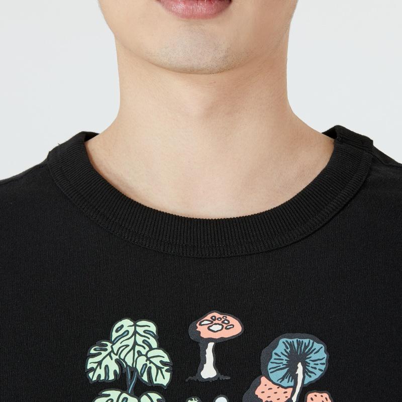 Puma Downtown Graphic Tee 'Black' Men's 535400-51