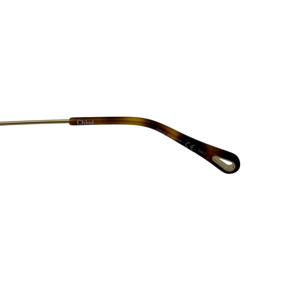 Chloe CH0037SA Round shape metal HANAH sunglasses gold metal Used