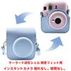 Mini 12 Fotoaparát Pouzdro Album Set Kompatibilní s Fujifilm Instax Mini 12 Instantním Fotoaparátem Ochranné Pouzdro z PU Kůže s Nastavitelným Ramenním Popruhem Album