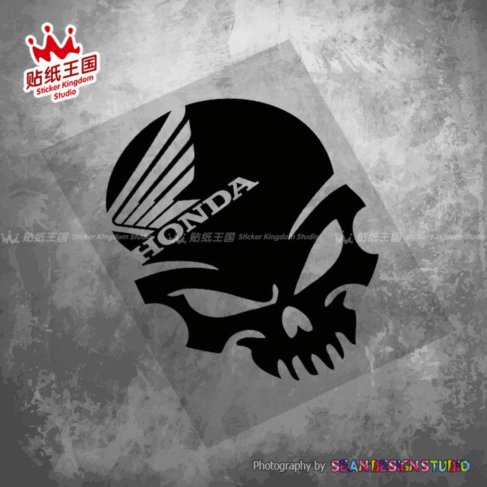 For Honda Skull CBR1000 600RR CB1000 CB650F NT1100 XL750 XADV750 Africa Twin motorcycle Decals Waterproof Stickers 25 NE1