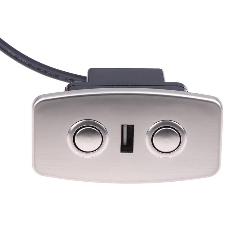 מתג בקר משענת נדנדה למסאז' שקע USB לטעינה 5 פינים ישרים החלפת שלט למשענת נדנדה חשמלית לספה