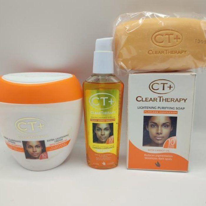C T PLUS Clear Therapy | Crème Concentrée, Savon & Huile